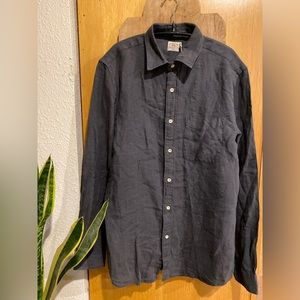 NWT Men’s Faherty Laguna Linen Shirt